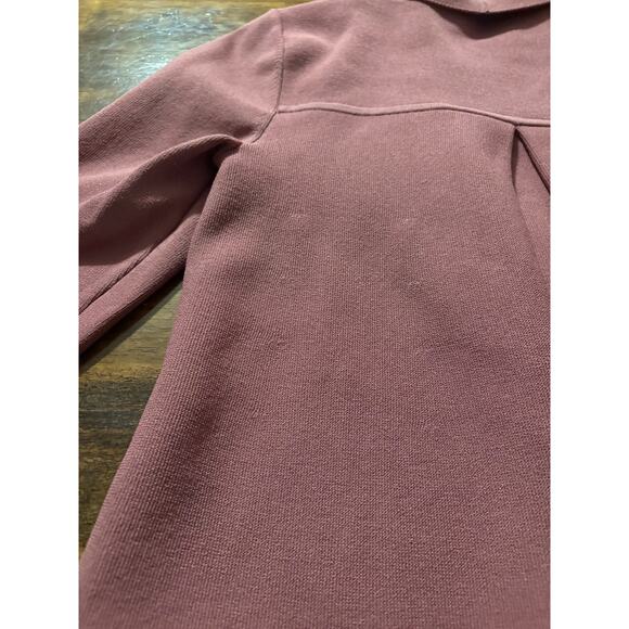 The Fold London Womens Small Cropped Knit Shrug Jacket Cardigan Open Front Boxy - Picture 11 of 14